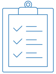 Checklist icon used for building and construction contracts drafted by a building solicitor in Sydney | Contracts Specialist
