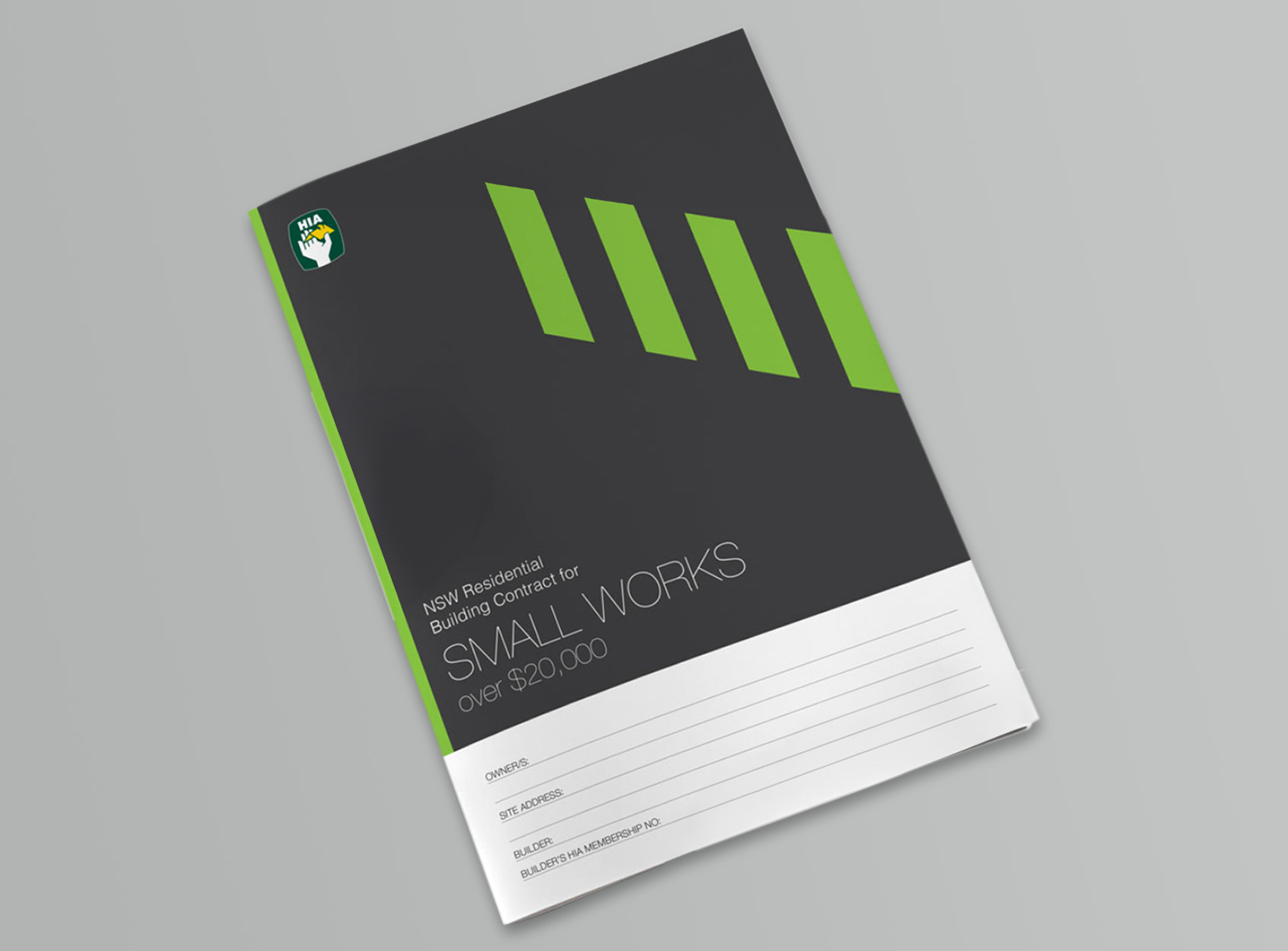 HIA Small Works Contract Template