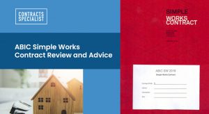 ABIC Simple Works Contract Review and Advice NSW